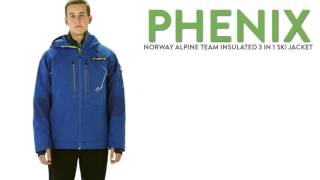 Phenix Norway Alpine Team Ski Jacket - 3-in-1, Waterproof, Insulated (For Men)