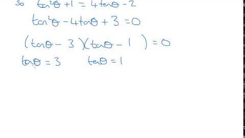 C3 2006 January q2 - A2 Maths - Trigonometry