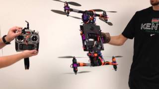 Morphing Fault Tolerant UAS - Part II: Morphing Demonstration