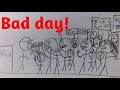 Delivery driver's bad day | Stickman Survival | Toonman Animation