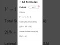 #formulas #maths #class-10 ,ch- Surface area and volume........