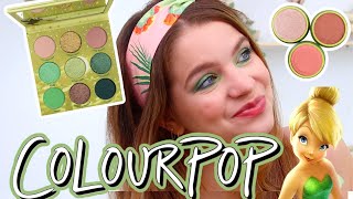 COLOURPOP TINKER BELL COLLECTION REVIEW+SWATCHES