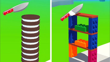 Slice It All Gameplay! Satisfying and Relaxing ASMR Slicing Video NEW UPDATE