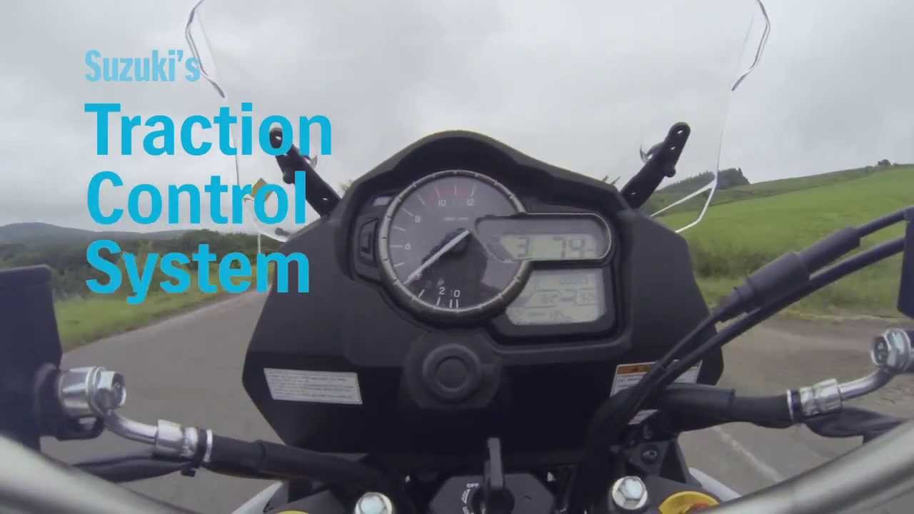 V-Strom 1000 ABS Feature movie --Traction Control System & Instrument ...