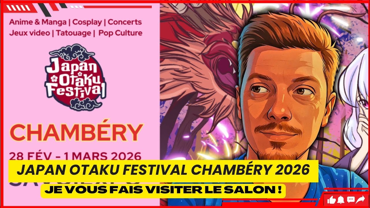 Je vous fais visiter le Japan Otaku Festival Chambéry 2026
