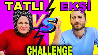 Mutlu Çi̇ft Yarişma Tatli Vs Ekşi̇ Challenge