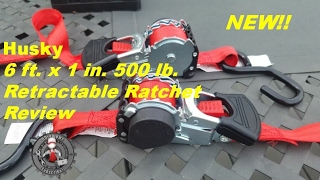 Husky Retractable Ratchet Strap review 55561