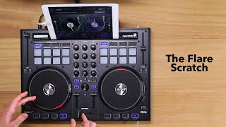 Controller Scratching.   10.  Flares. Tutorial 10/17 practice cut