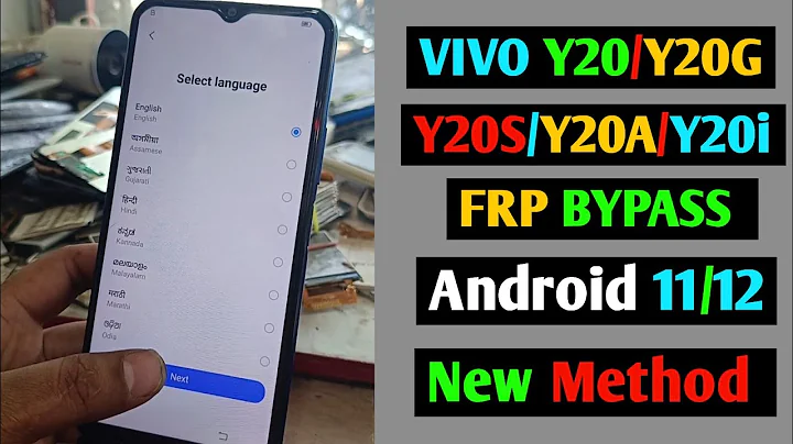Vivo Y20G/Y20A/Y20S/Y20I/Y20 Frp Bypass/Reset Google Account Lock Android 11/12 || Without PC 2024