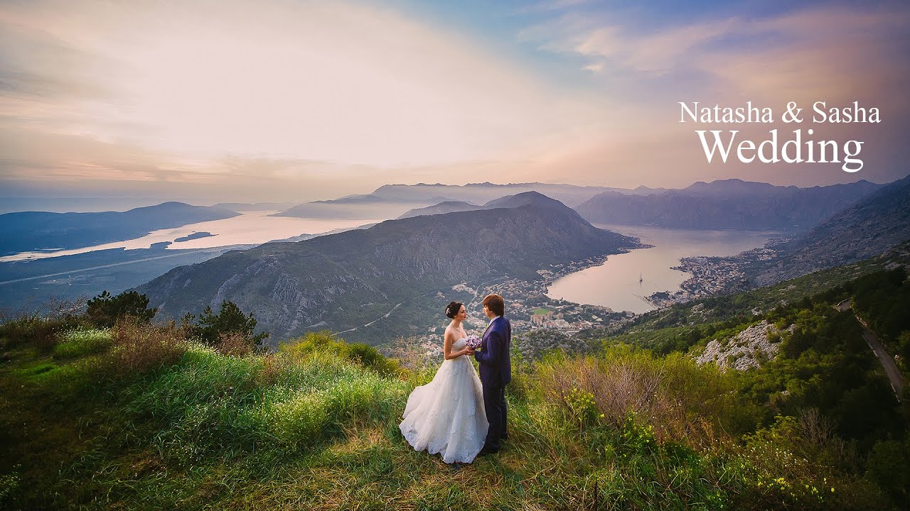 Свадебные фотографии Наташи и Саши в Черногории destination weddings