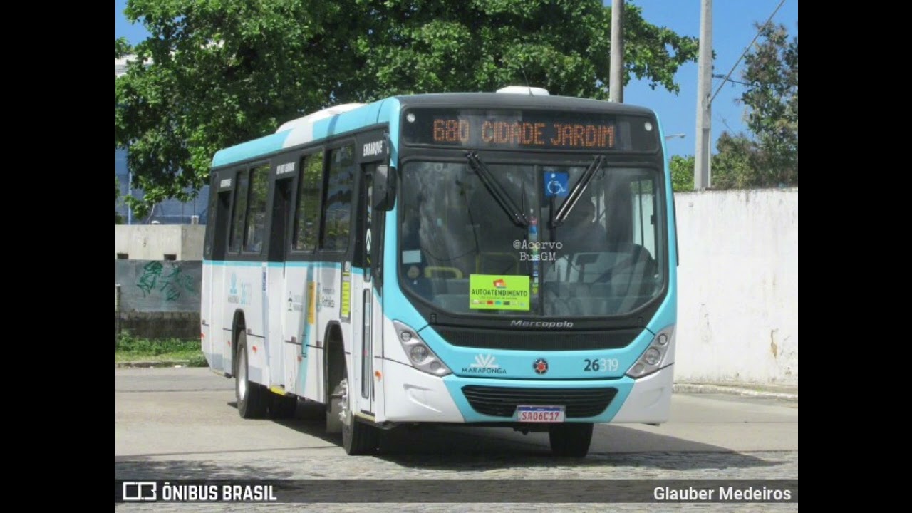 (Engine Sound) Mercedes Benz OF-1721L BlueTec 5 - Marcopolo Torino S da Maraponga