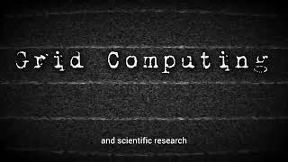 Grid Computing