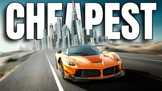10 Luxury Cars Considered Cheap In Dubai!