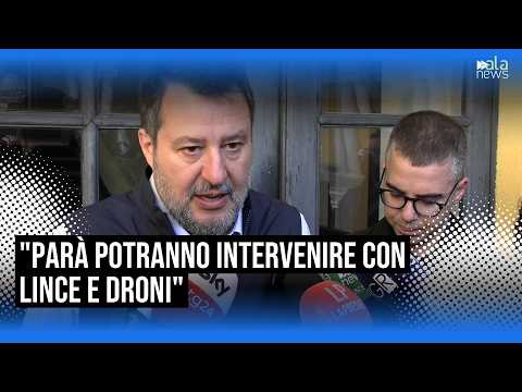 Video Scontri Milano, Salvini: Militari potranno intervenire con Lince e droni, spero rimangano per anni