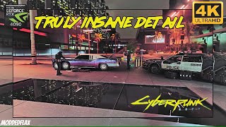 TRULY INSANE DETAIL !! Cyberpunk 2077 with NVIDIA FILTERS RTX 4090 Max Settings 4k Gameplay