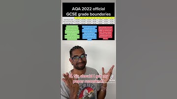 AQA GCSE grade boundaries 2022 #shorts #exams #grades #results #gcses #gcse