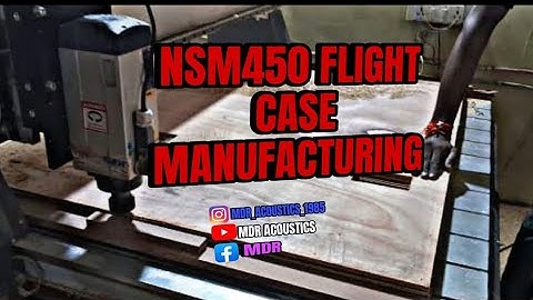NSM450 FLIGHT CASE MANUFACTURING | #viralvideo #dj #djflatcash  #trending #madeinindia