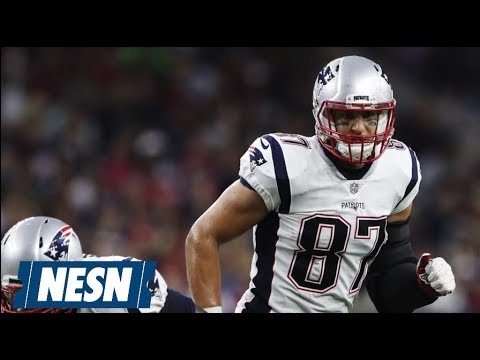 Rob Gronkowski on Julian Edelman's absence: He's not a replaceable player