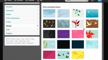 Setting Up The New Twitter Profile Page