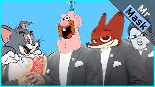 Tom And Jerry & Uncle Grandpa & Zootopia & Spookiz - Coffin Dance Song Astronomia