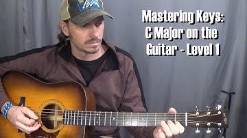 Mastering Keys: C Major on Guitar - Level 1