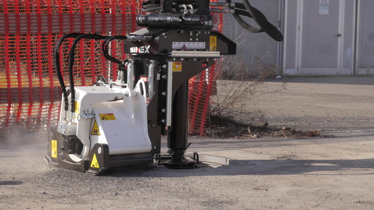 Fresatrice per chiusini Simex MHB - fresatura circolare