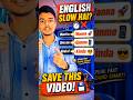 Speak English 10x Faster! ⚡ | Day 3/30 Challenge