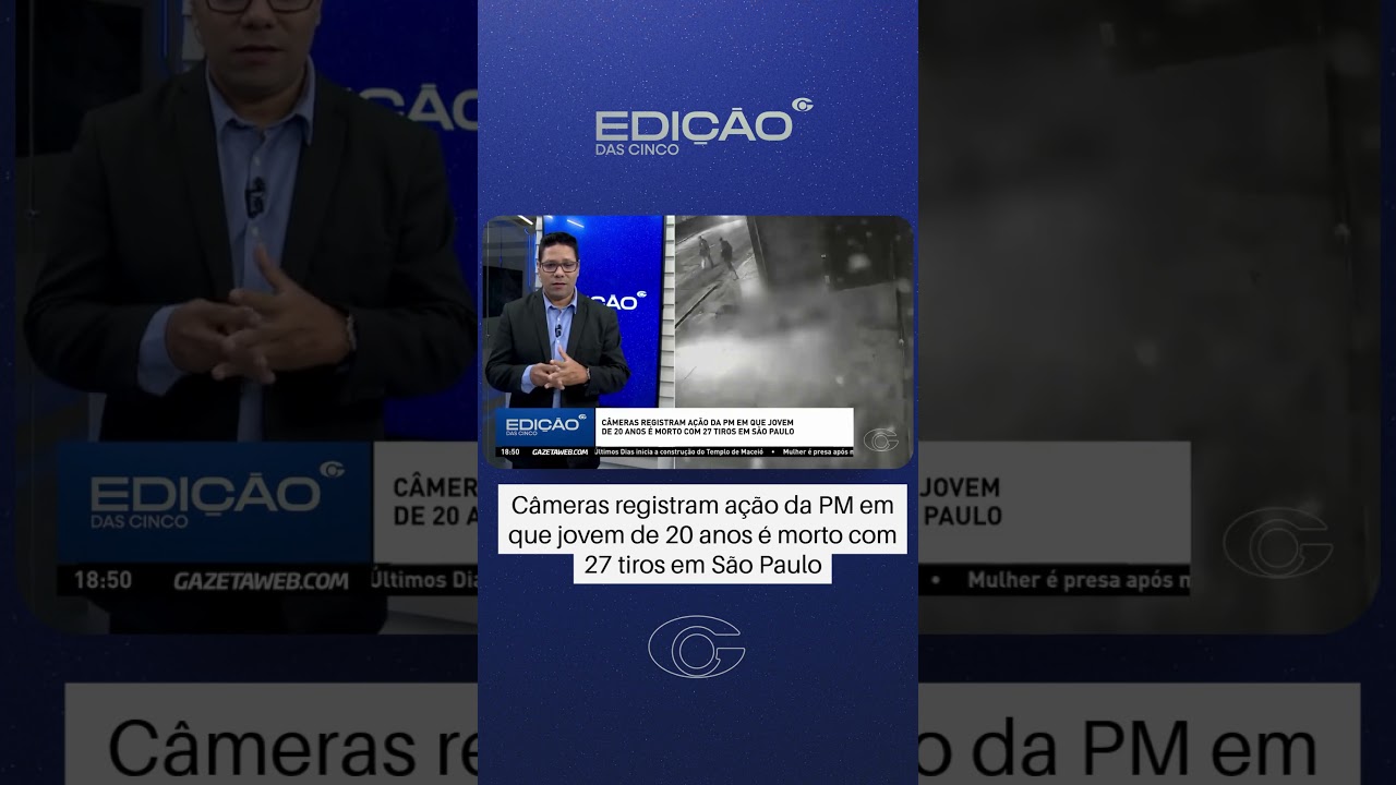 Jovem é atingido por 27 tiros disparados por PMs; câmera registra tudo