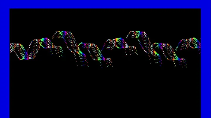 Drawing a 2D graph using DOT on the Mega65.