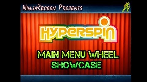 Hyperspin Demo Main Menu Wheel Showcase