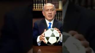 Netanyahu's kinda chill 😮 #freepalestine🇵🇸