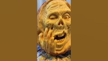 3D pumpkin carving - Happy Halloween!