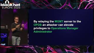 Black Hat Europe 2025 | SCOMmand And Conquer - Attacking System Center Operations Manager