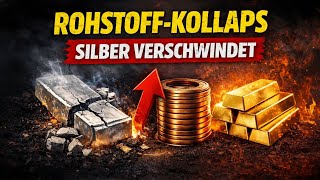 Der stille Rohstoff-Kollaps: Silber verschwindet, Kupfer steigt, Gold zeigt die nächste Krise
