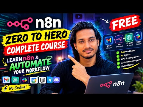 1. N8N Automation video 3 | Advanced Workflow Tips & Tricks#N8N #Automation #NoCode #Workflow #n8n.