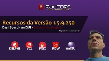 DashBoard - Projeto RadCORE( uniGUI ) v.1.5.9.250 - Video #51