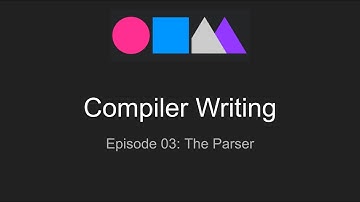 Compiler Writing Helper 03: The Parser