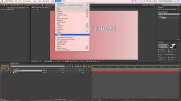 Basic Text Animation   After Effects Tamil Tutorial