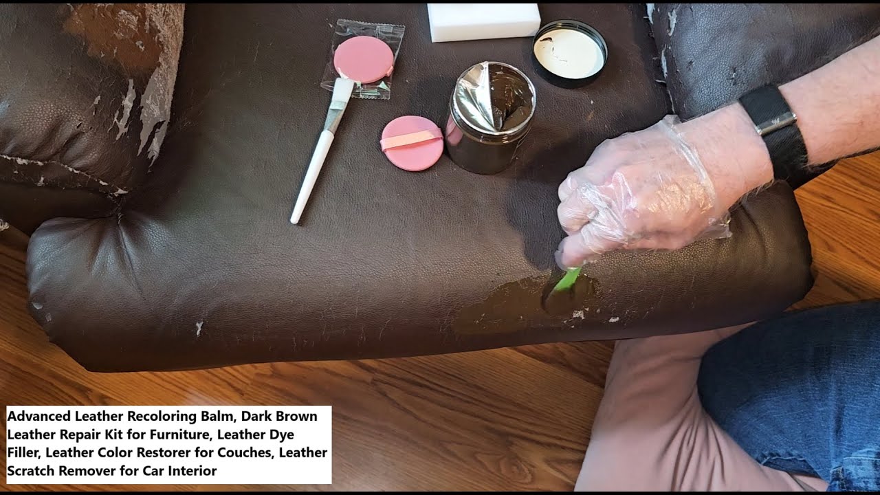 Vigorder Leather & Vinyl Recoloring Balm – Deep Black Finish, Easy To Apply - View #7