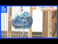 一足早い“涼”の音色　江戸風鈴【SUNトピ】｜TBS NEWS DIG