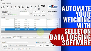 Auto Log Function | SellEton Scale Software for Automated Weighing