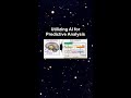 Utilizing AI for Predictive Analysis #ai #artificialintelligence #machinelearning #aiagent Utilizing