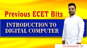 INTRODUCTION TO DIGITAL COMPUTER || Previous Bits For ECET || SAIMEDHA KOTI - HYD || 9246212138