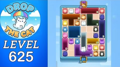 Drop The Cat Level 625 Walkthrough