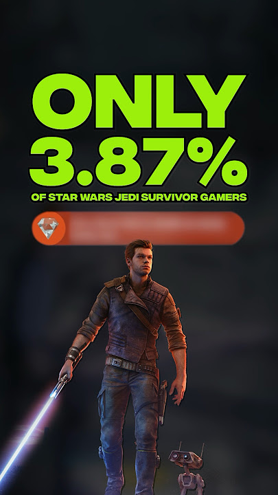 JUST 3.87% of Star Wars Jedi: Survivor Gamers Have This Ultra Rare Achievement