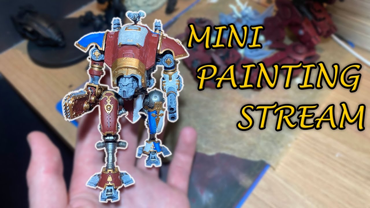 Basing our first armiger! #warhammer40k - YouTube