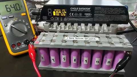 21700 Lithium Battery Pack Part 3 - Charging Test