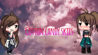 Cotton candy skies meme •|gacha life|•