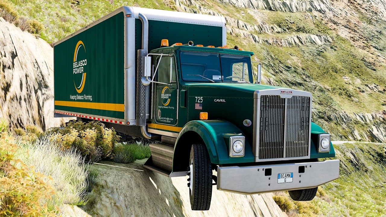 Cars vs Cliff Roads Chaos 