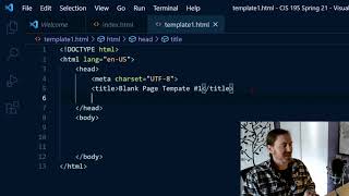 Writing the HEAD Section of Our Index Home Page Profile